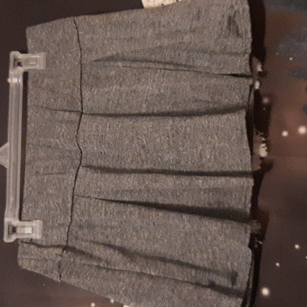 NWOT two tone gray and white skort athletic extra large elastic